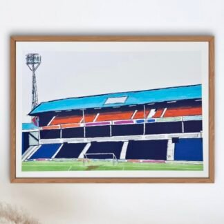 DERBY COUNTY BASEBALL GROUND Terraces Poster Wall Art
