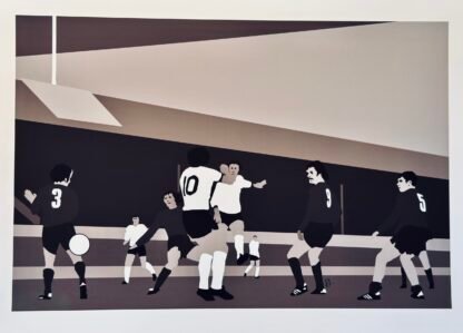 DERBY COUNTY BASEBALL GROUND Retro Poster Wall Art - Image 2