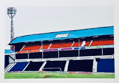 DERBY COUNTY BASEBALL GROUND Terraces Poster Wall Art - Image 2