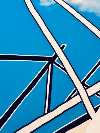 DERBY COUNTY PRIDE PARK Geometry Poster Wall Art - Image 4