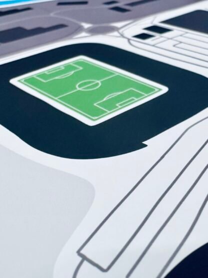 DERBY COUNTY PRIDE PARK Maps Poster Wall Art - Image 4