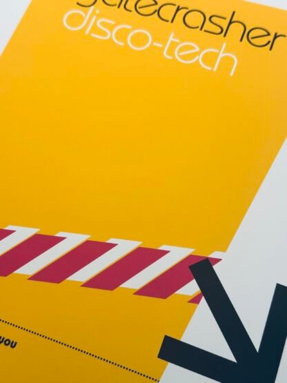 GATECRASHER - DISCO-TECH Generation Album Poster Wall Art - Image 3