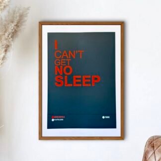 FAITHLESS - INSOMNIA Lyric Poster Wall Art