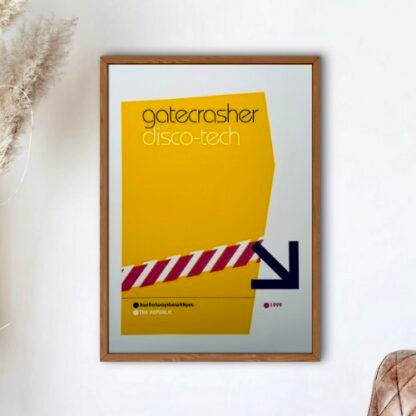 GATECRASHER - DISCO-TECH Generation Album Poster Wall Art