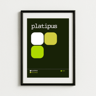 Platipus Records Art Print – Trance Poster