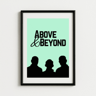 Above & Beyond Trance Music Art Print