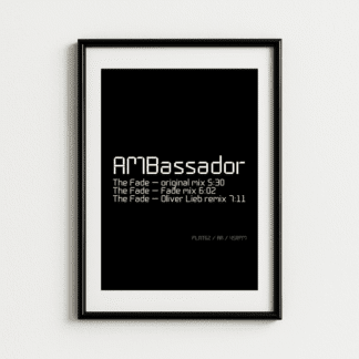 AMbassador - The Fade Trance Art Print