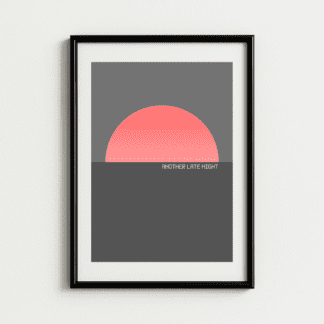 Another Late Night Electronic Music Art Print