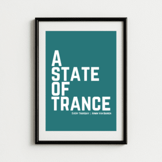 A State Of Trance Armin Van Buuren Art Print