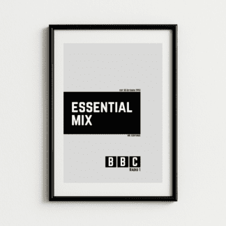BBC Essential Mix Nostalgic Art Print