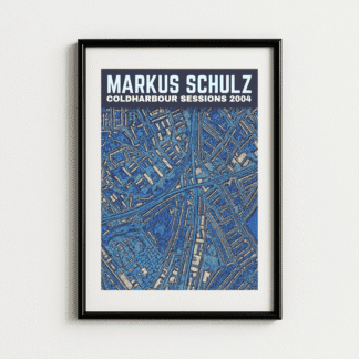 Markuz Schulz Coldharbour Sessions 2004 Art Print