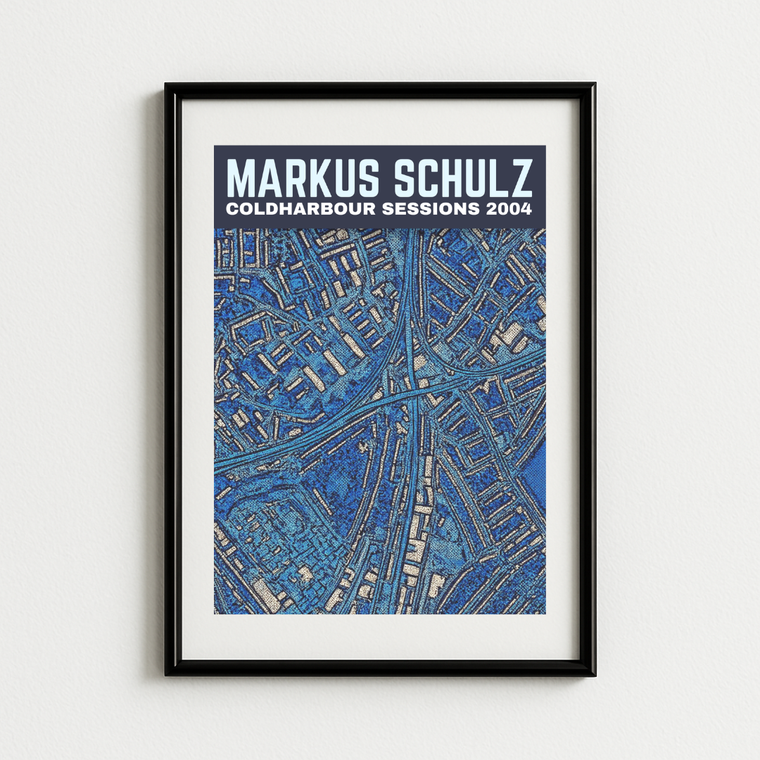Markuz Schulz Coldharbour Sessions 2004 Art Print