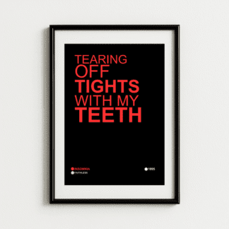 Faithless Insomnia Lyrics Art Print