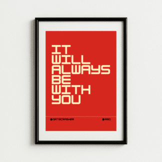 Gatecrasher Red - It Will Always Be With You Art Print