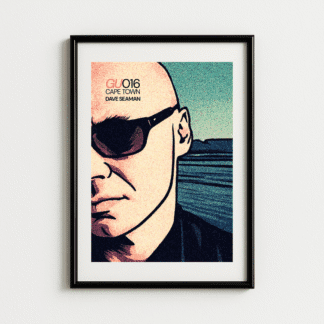 Global Underground 016 Dave Seaman Cape Town Art Print