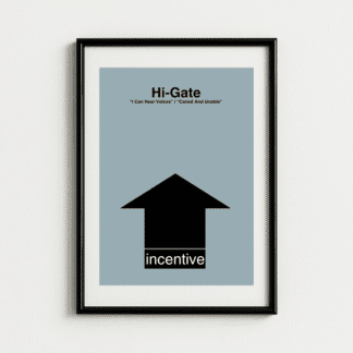 Hi Gate - I Can Hear Voices Art Print