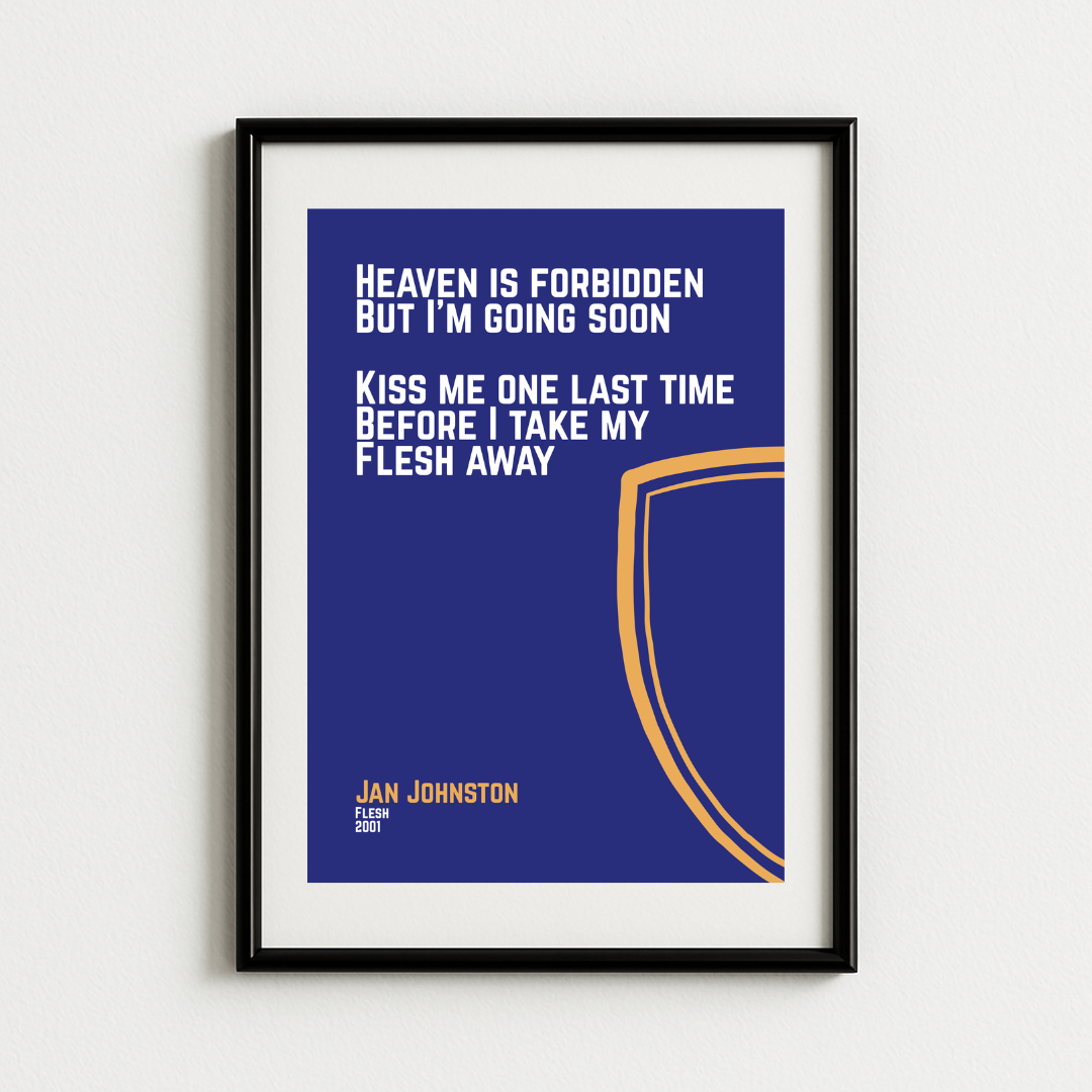 Jan Johnston - Flesh | Trance Art Print