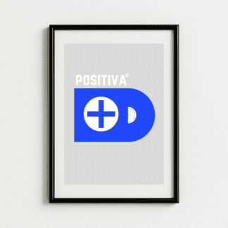 Positiva Records Inspired Trance Art Print