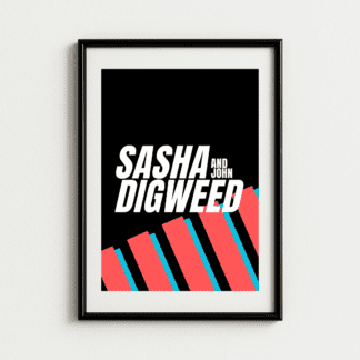 Sasha and John Digweed Inspired Trance Art Print